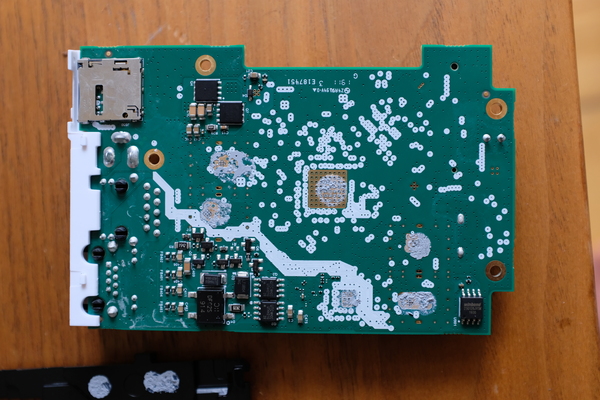 PCBA of a Mikrotik wAP R AC backside